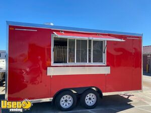 New 2021 - 8' x 16' Mobile Kitchen Food Trailer with Pro-Fire