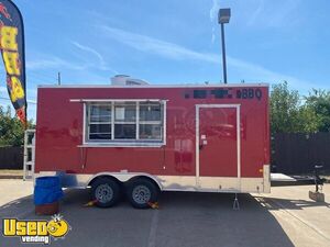 2021 8.5' x 18' Commercial Mobile Kitchen Food Vending Concession Trailer