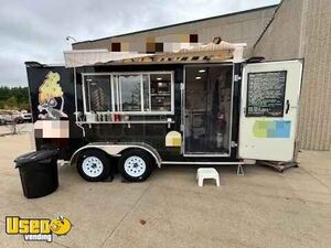 2020 16' Kitchen Food Concession Trailer with Bathroom & Pro-Fire Suppression