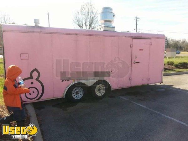 Food Concession Trailer Ready to Cook