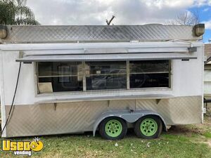 2017 Used Mobile Kitchen Street Food Concession Trailer DIY