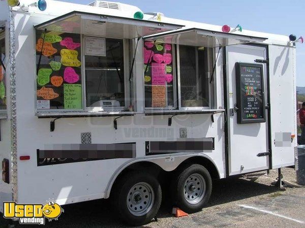 2008 - 16' x 8.5' Wells Cargo Expedition Concession Trailer