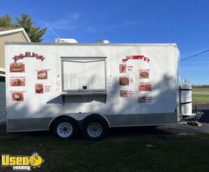 2021 Snapper 7' x 16' Food Concession Trailer / Mobile Kitchen Vending Unit