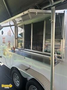 Like New 2023 - 7' x 16' Pizza Food Concession Trailer | Mobile Pizzeria Unit