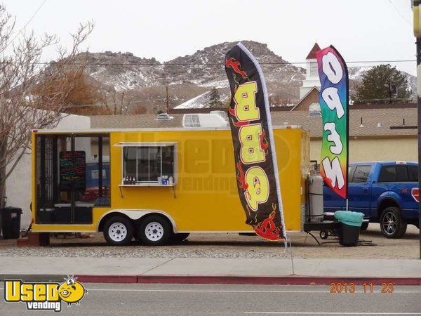 20' Food & Shaved Ice Concession Trailer with Porch