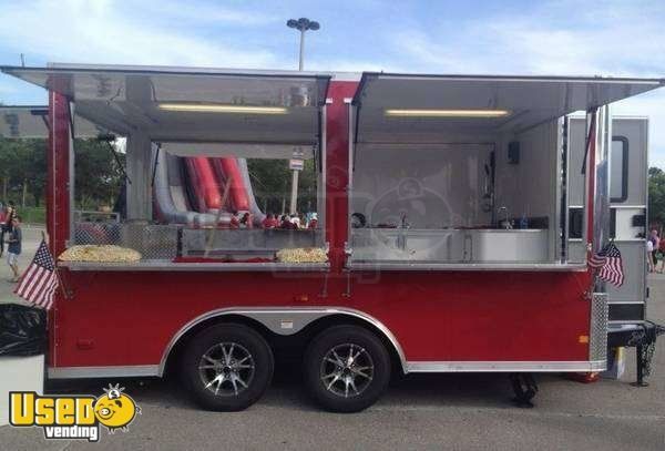 2012 - 14' x 8' Custom Built Kettle Corn Concession Trailer