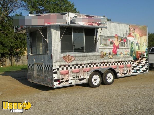 2010 - 8.5' x 20' Food Concession Trailer