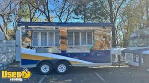 2020 8' x 16' Kitchen Food Concession Trailer with Fire Suppression System