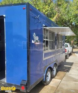 2021 Lightly Used 18' Kitchen Vending Trailer with PyroChem Fire Suppression