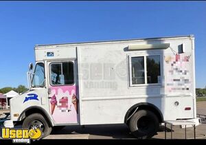 Low Mileage - Chevy Cube Van Diesel Ice Cream Truck | Mobile Food Unit