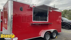 NEW - 2024 8.5' x 18' Kitchen Food Concession Trailer with Pro-Fire Suppression