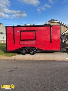 2020 8.5' x 18' Kitchen Food Trailer with Fire Suppression System