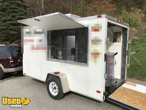 2014 - 6' x 12' Food Concession Trailer