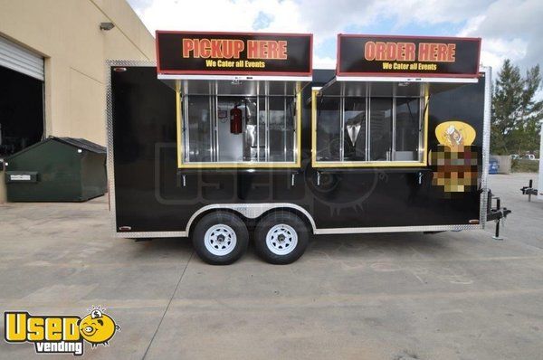 2018 - 8.6' x 18' Food Concession Trailer