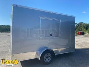 7' x 12' Empty Concession Trailer / Mobile Vending Unit