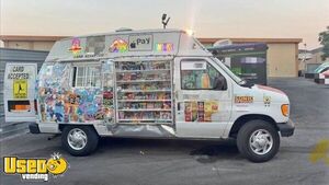2001 Ford E150 Cargo Commercial Extended Van 3D Ice Cream Truck