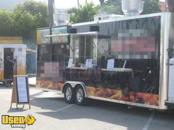 2011 - 33.5' X 10' Mobile Kitchen Concession Nation Trailer