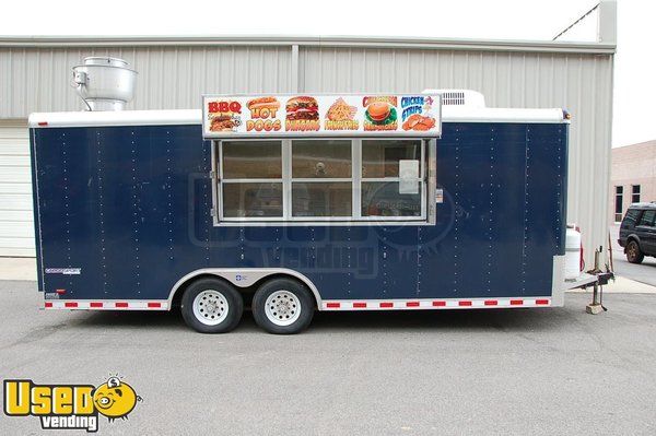 8.5' x 20' Food Concession Trailer