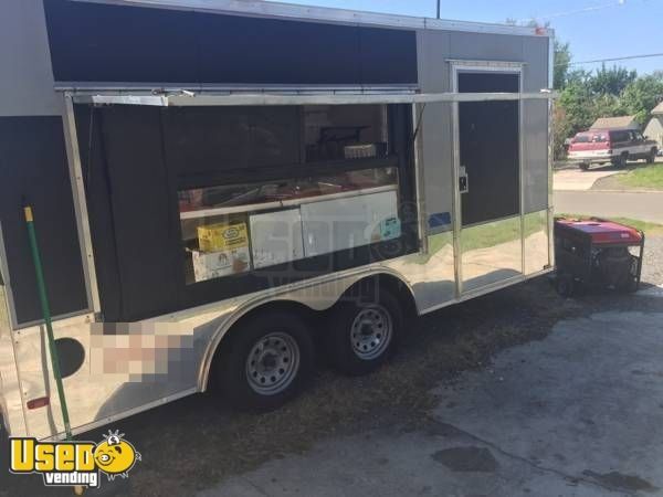 8.5' x 16' Food Concession Trailer