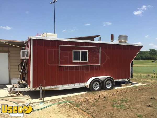 8' x 27' Food Concession Trailer