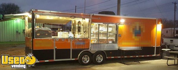 2015 - 8.5' x 30' Food Concession Trailer with Porch