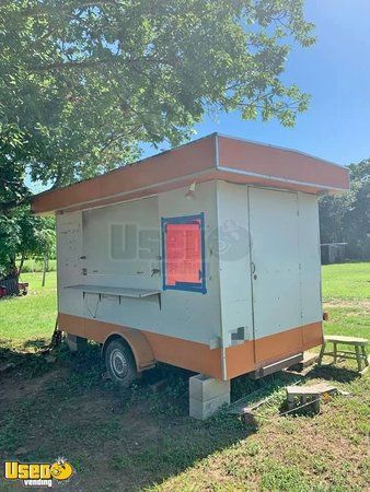 Used Mobile Food Unit / Food Concession Trailer Working Condition