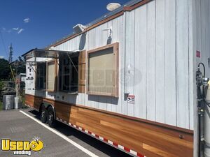 Well-Equipped - 2021 8.6' x 30' Kitchen Food Concession Trailer w/ Bathroom & Pro-Fire Suppression