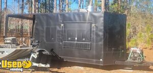 Like New - 2022 8.5' x 14' Kitchen Food Trailer with Fire Suppression System