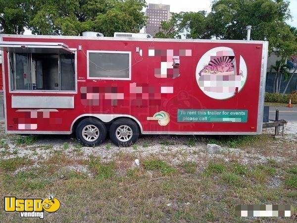 Loaded 2013 - 8.5' x 27' Mobile Kitchen and Catering Food Concession Trailer