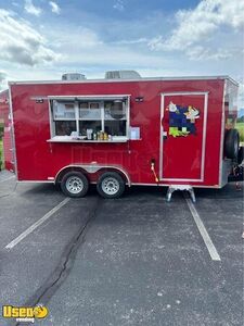 Like-New - Kitchen Food Concession Trailer with Pro-Fire Suppression