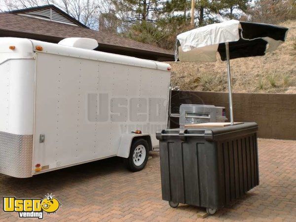 1997 - 12' x 6' Haulmark Cooking Trailer