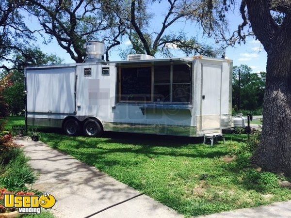 8.5' x 22' Food Concession Trailer