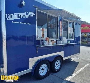 2021 - 8' x 16' Kitchen Food Concession Trailer | Mobile Food Unit