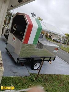 Custom Built - 2024 5' x 8' Mobile Pizza Trailer | Concession Trailer