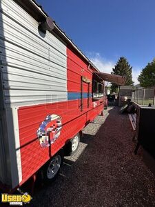 2009 8' x 18' Barbecue Food Concession Trailer and Dodge 3500 Truck