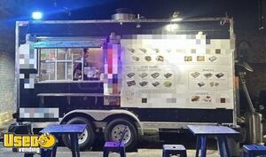 2019 7' x 16' Food Kitchen Concession Trailer Mobile Food Unit