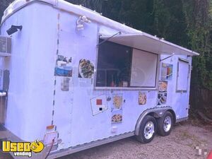 Spacious Street Food Concession Trailer / Used Mobile Kitchen