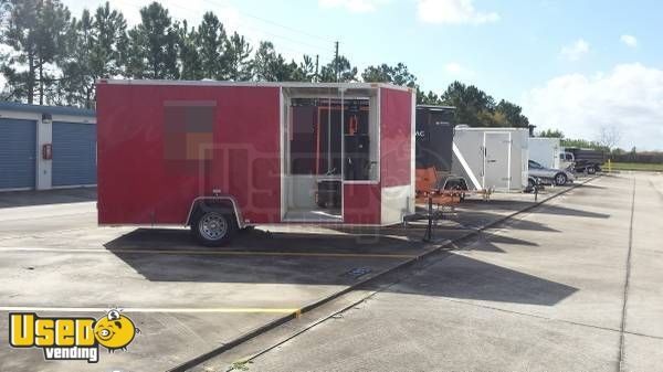 8' x 14' BBQ Concession Trailer