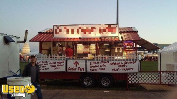 7' x 16' Food Concession Trailer