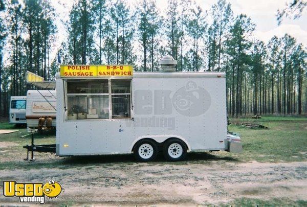 1997 16' Pace American Concession Trailer -  This one wont last long