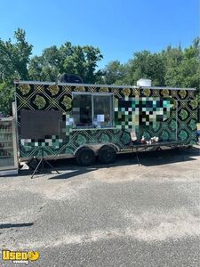 24' Kitchen Food Concession Trailer with Pro-Fire Suppression