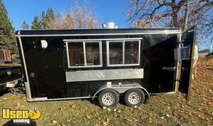 Like New 18' Challenger Food Concession Trailer with Pro-Fire System