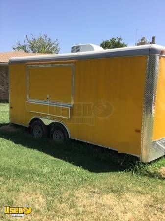 2014 - 8.5' x 16' Food Concession Trailer