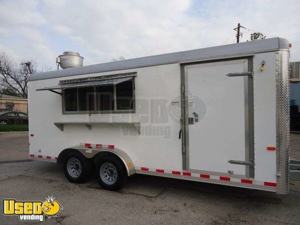 2011 - 16' x 8' Wells Cargo Heavy Duty Concession Trailer