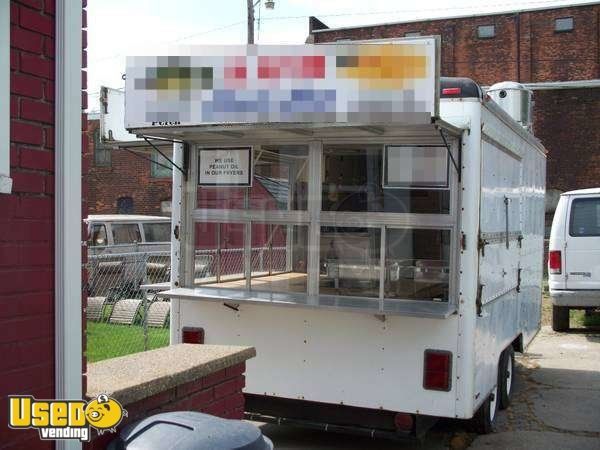 Completey Remodeled 16' x 8' Wells Cargo Concession Trailer w/ Tow Van