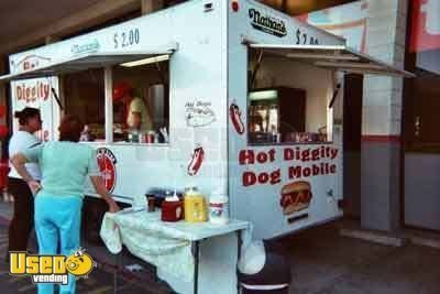 8 ft. x 15ft. Hot Dog Concession Trailer