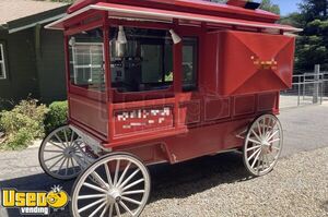 Charming - 6.5' x 11.5' Popcorn Wagon Trailer Mobile Concession Unit
