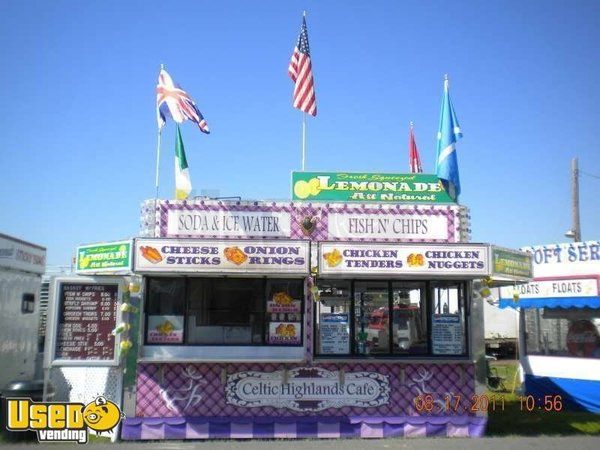 2004 - 11' x 16' Food Concession Trailer / Fry Wagon