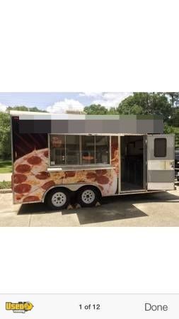 2011 - 8.5' x 16' Food Concession Trailer