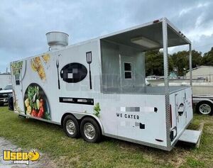 2020 - 8' x 24' Mobile Kitchen Trailer with Pro Fire Suppression